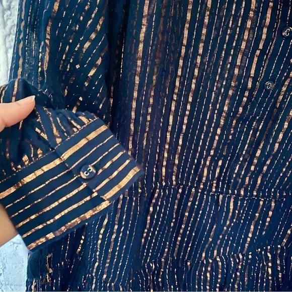 Ulla Johnson Della Dress Midnight 6 - Picture 8 of 13